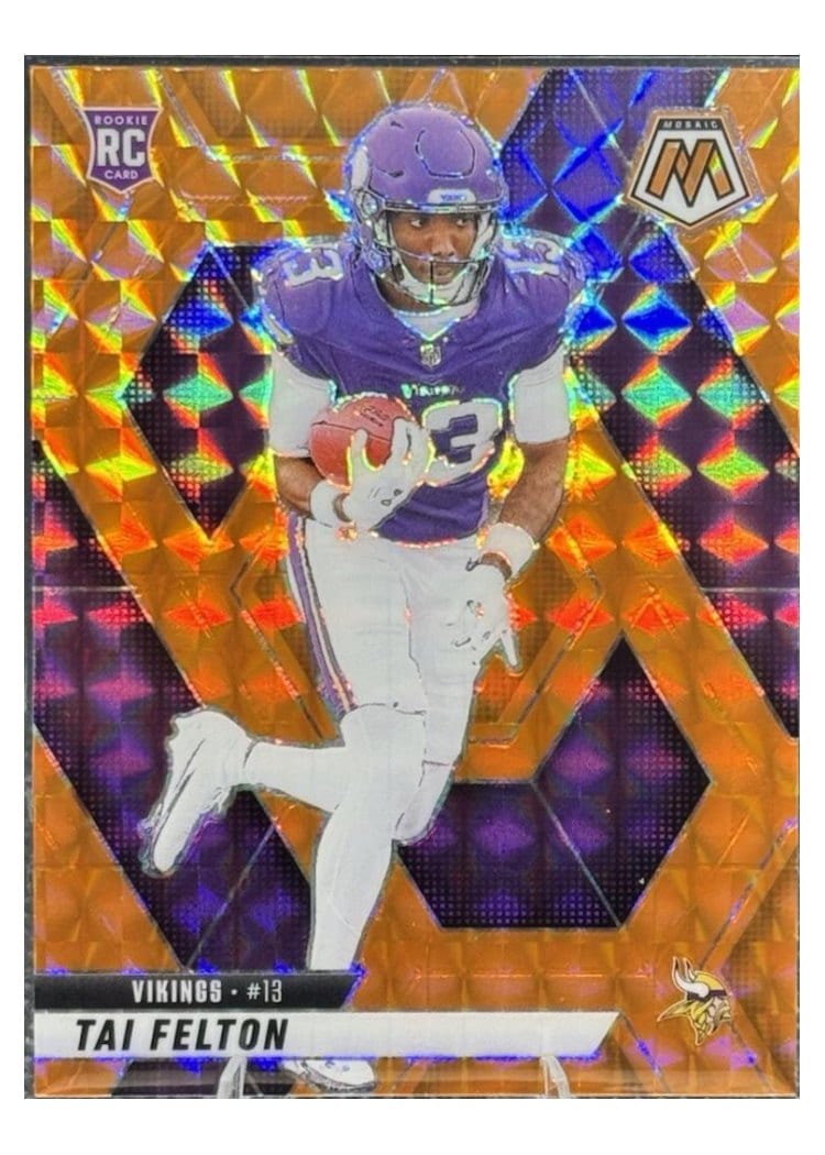 2025 Panini Mosaic Base Set Tai Felton #329 card