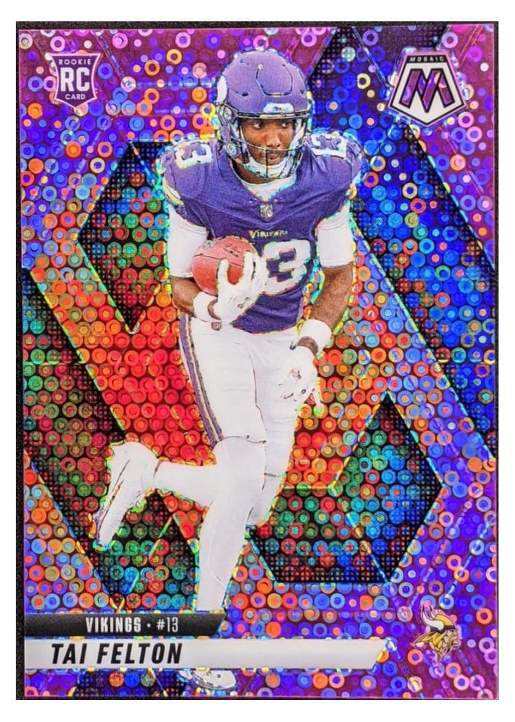 2025 Panini Mosaic Base Set Tai Felton #329 card
