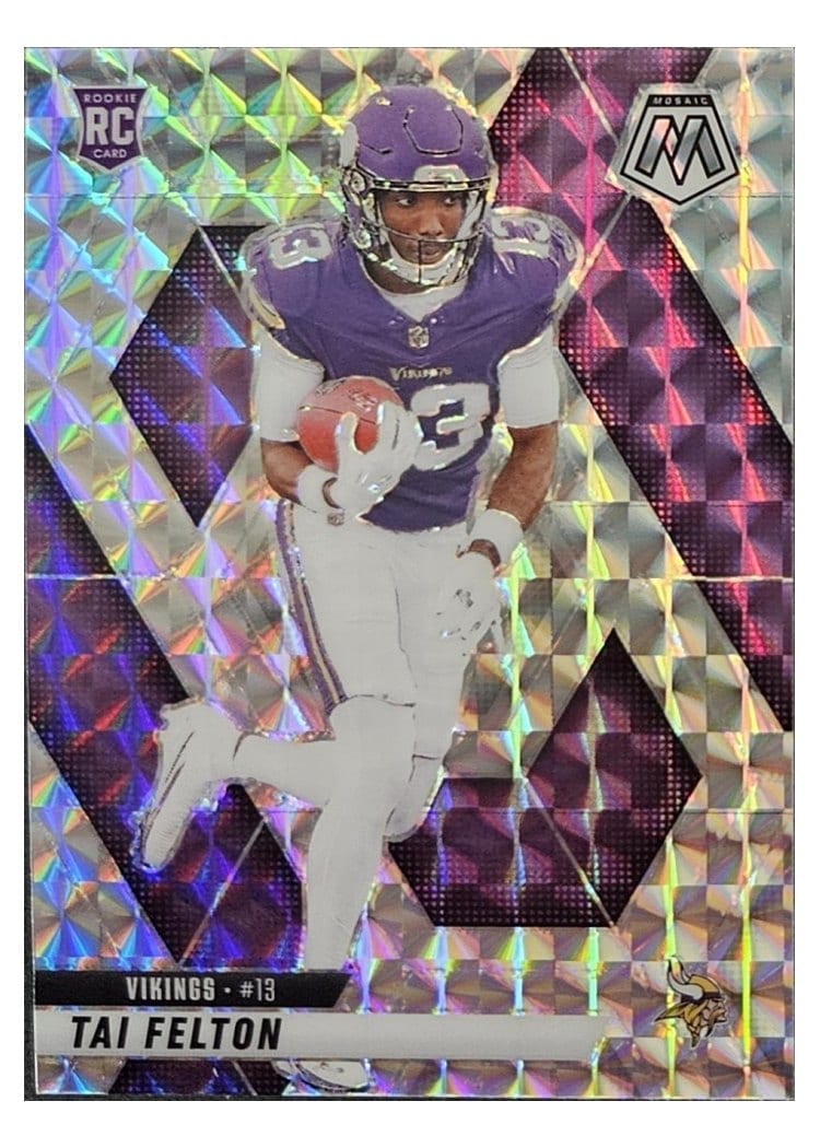 2025 Panini Mosaic Base Set Tai Felton #329 card