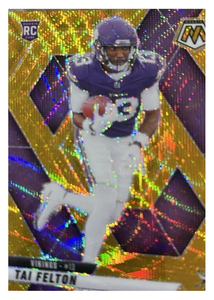 2025 Panini Mosaic Base Set Tai Felton #329 card