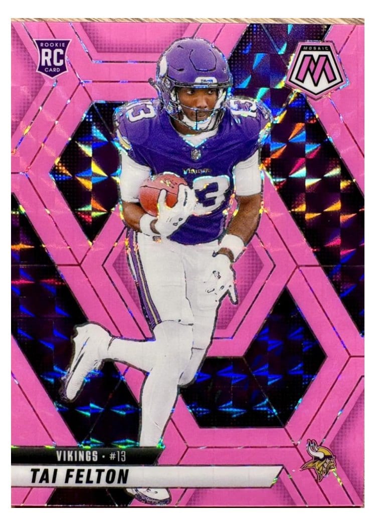 2025 Panini Mosaic Base Set Tai Felton #329 card
