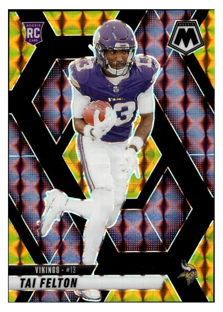 2025 Panini Mosaic Base Set Tai Felton #329 card