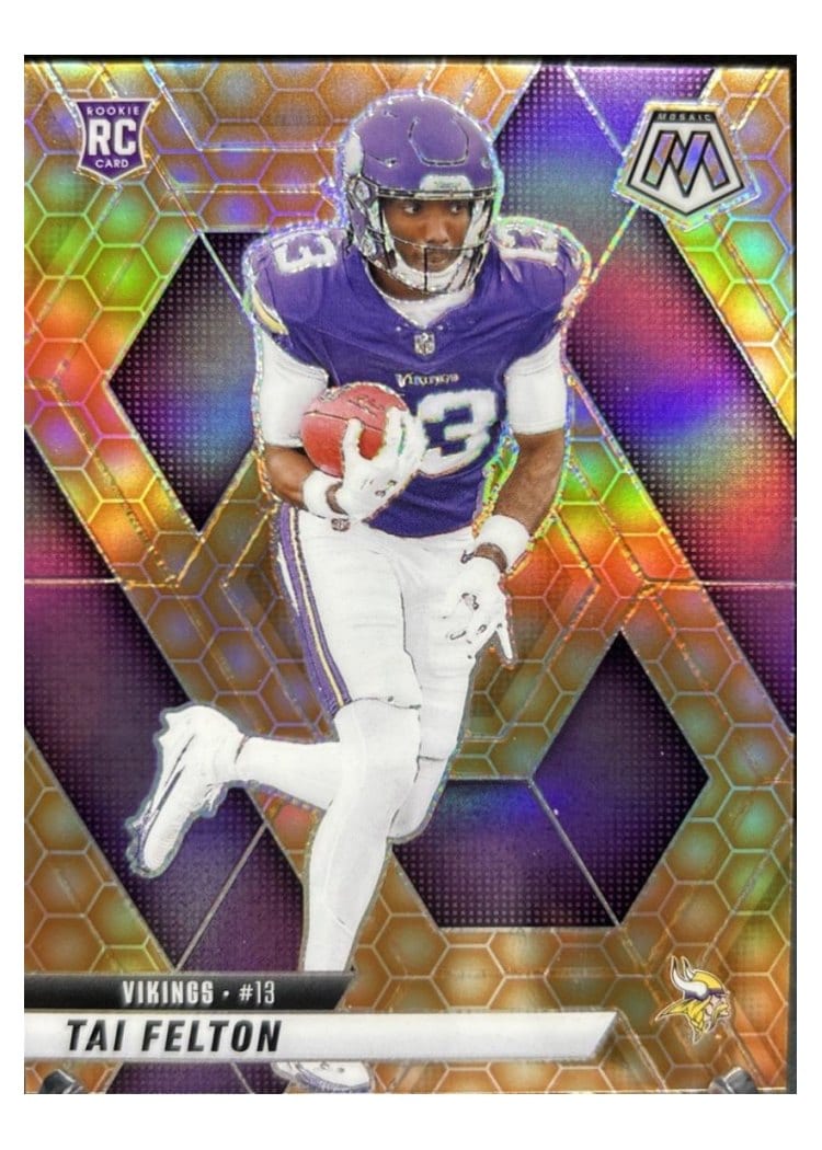 2025 Panini Mosaic Base Set Tai Felton Honeycomb #329 card