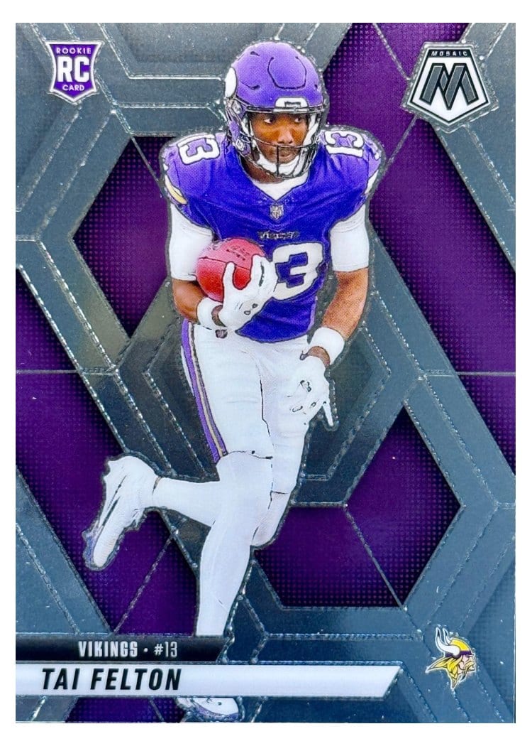 2025 Panini Mosaic Base Set Tai Felton #329 card