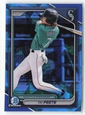 2024 Bowman Draft Sapphire Edition Base Set Tai Peete #BDC-194 card