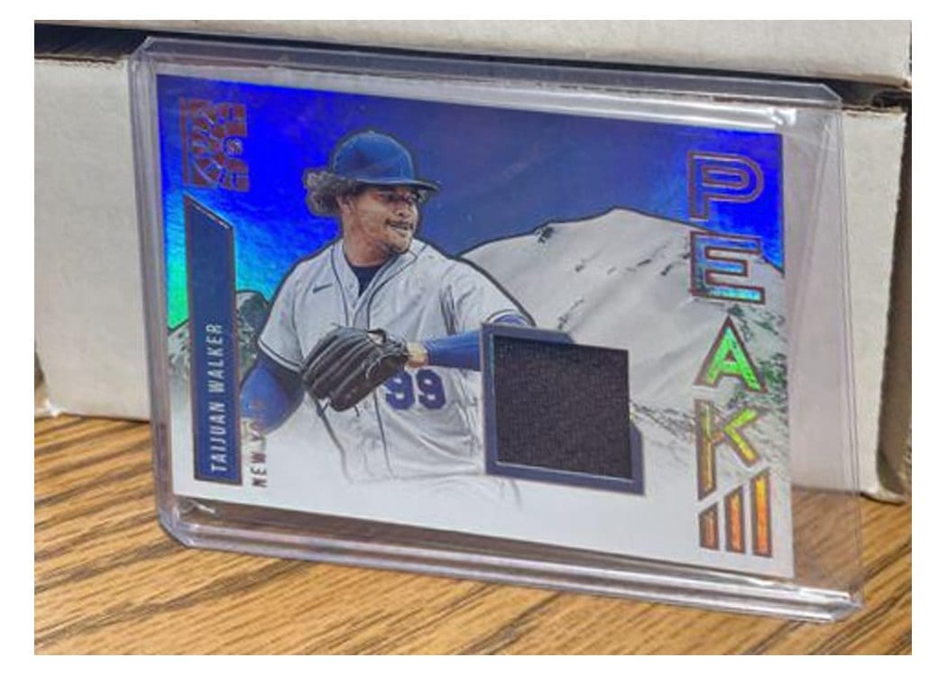 2022 Panini Capstone Peak Materials Taijuan Walker #PM-TW card