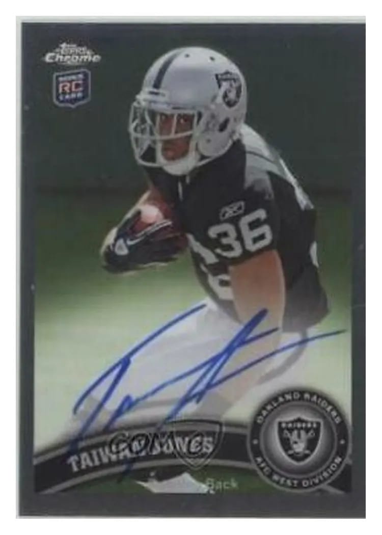 2011 Topps Chrome Taiwan Jones #61 card