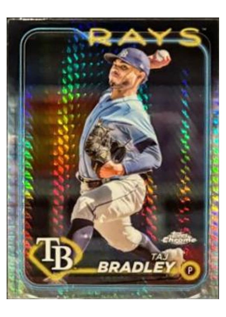 2024 Topps Chrome Base Set Taj Bradley #83 card