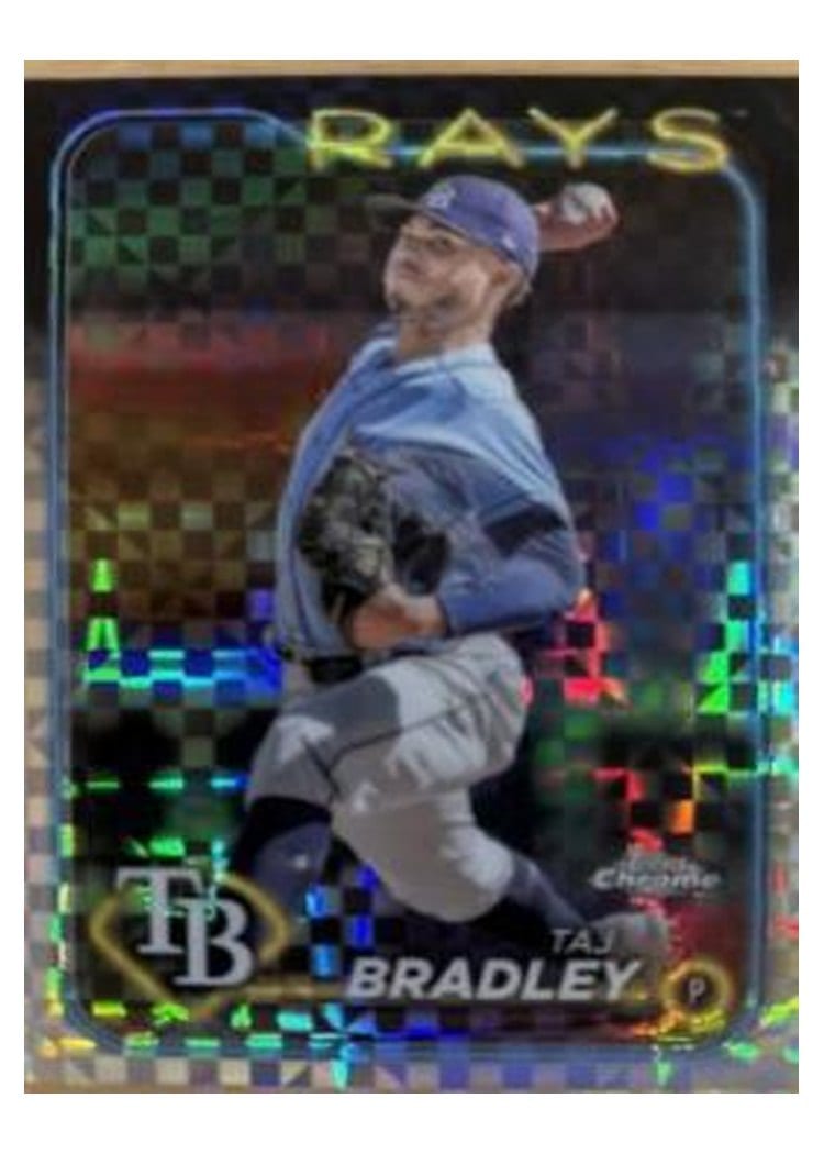 2024 Topps Chrome Base Set Taj Bradley #83 card