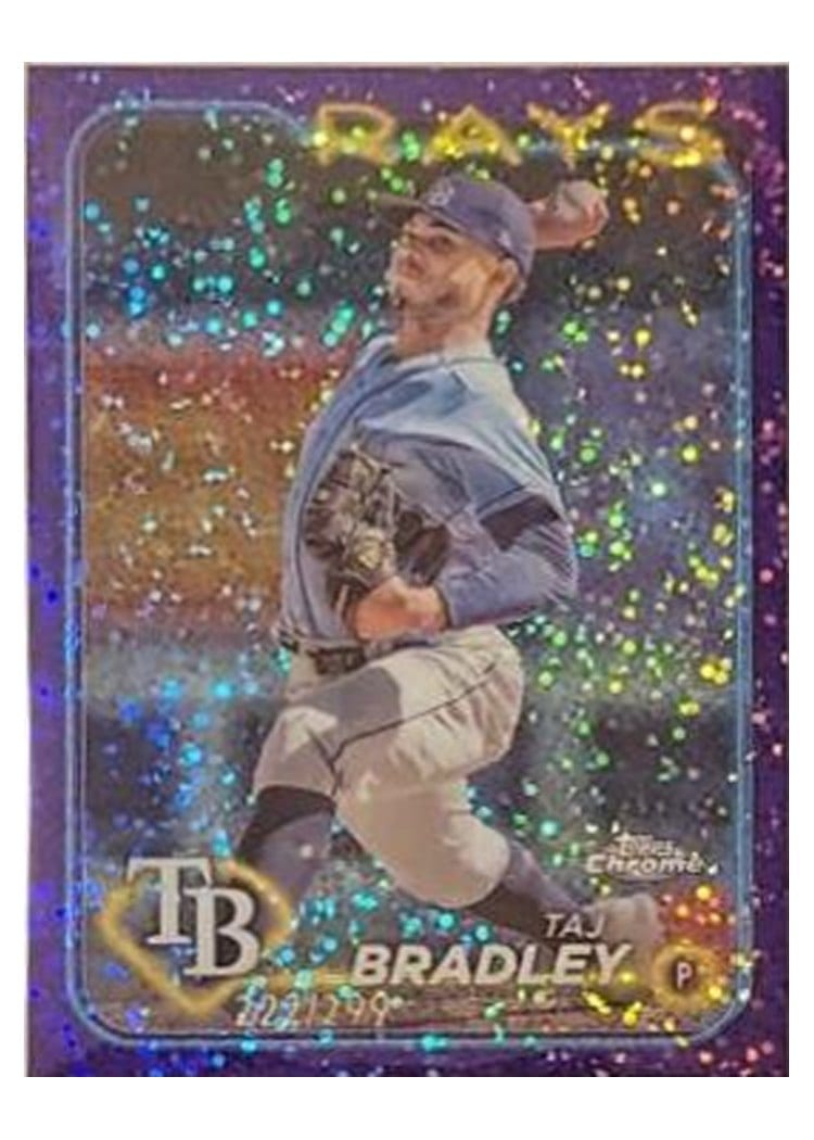 2024 Topps Chrome Base Set Taj Bradley #83 card