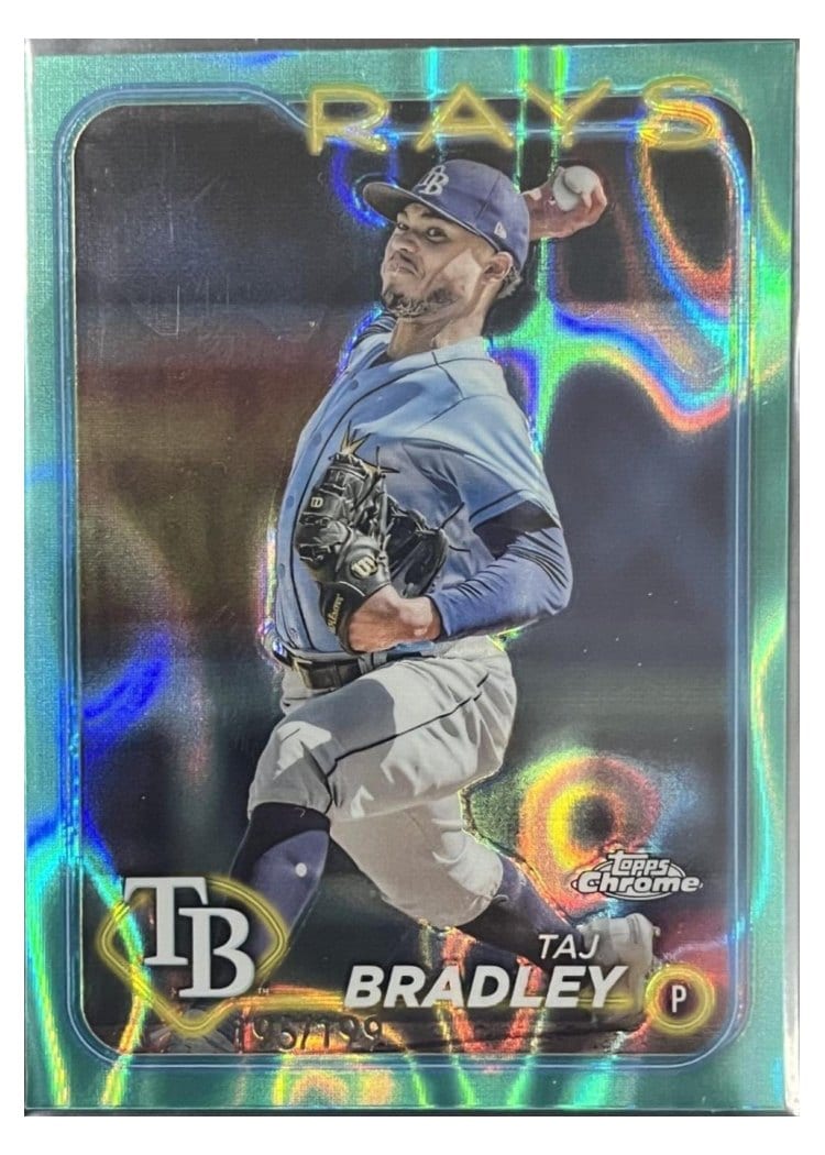 2024 Topps Chrome Base Set Taj Bradley #83 card