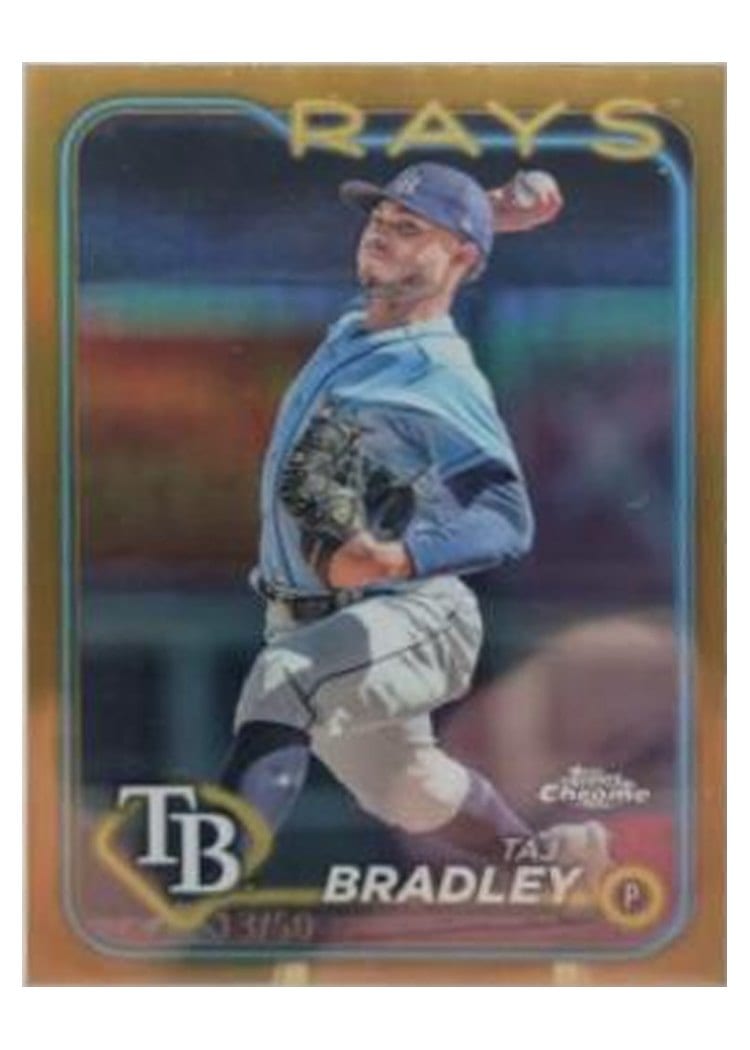 2024 Topps Chrome Base Set Taj Bradley #83 card