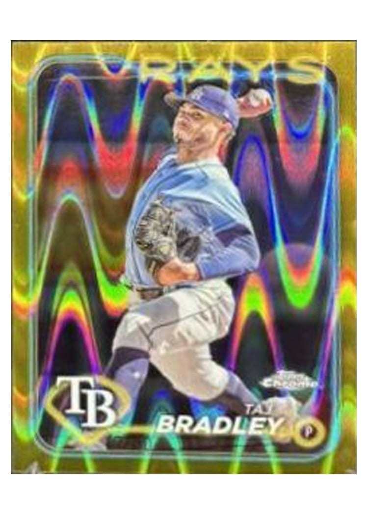 2024 Topps Chrome Base Set Taj Bradley #83 card