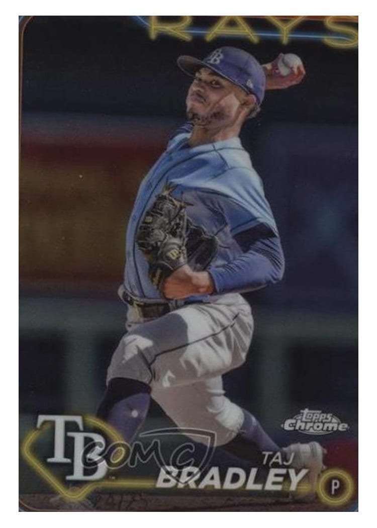 2024 Topps Chrome Base Set Taj Bradley #83 card