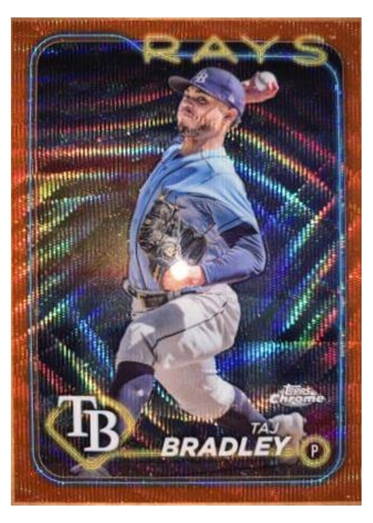 2024 Topps Chrome Base Set Taj Bradley #83 card