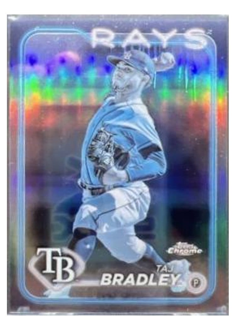 2024 Topps Chrome Base Set Taj Bradley #83 card
