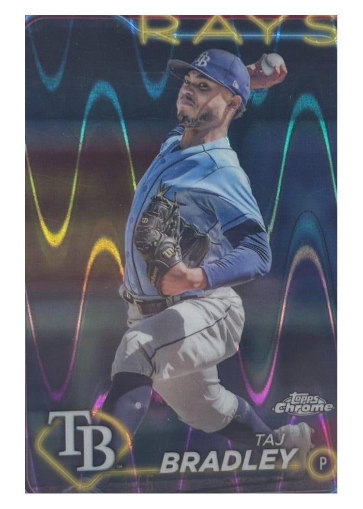 2024 Topps Chrome Base Set Taj Bradley #83 card