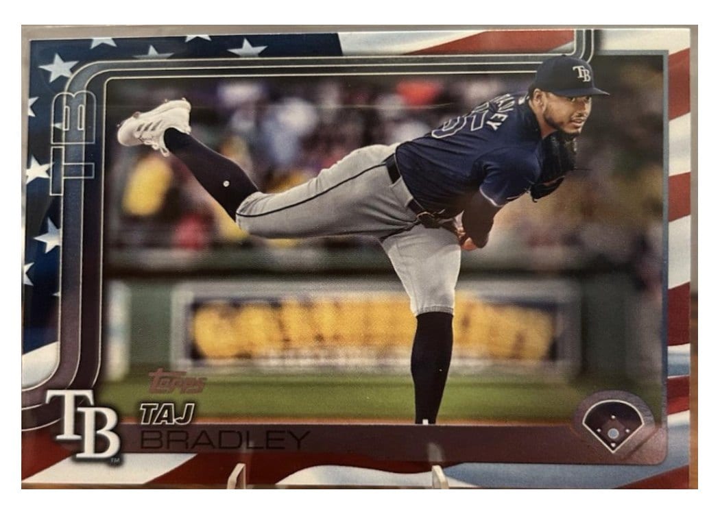 2025 Topps Base Set Taj Bradley #183 card