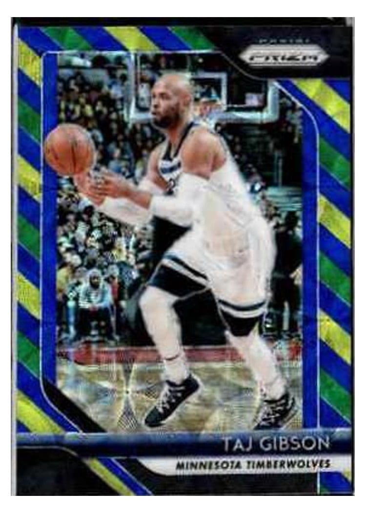 2018-19 Panini Prizm Base Set Taj Gibson #97 card