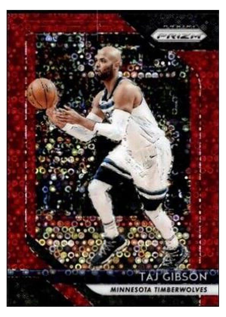 2018-19 Panini Prizm Base Set Taj Gibson #97 card
