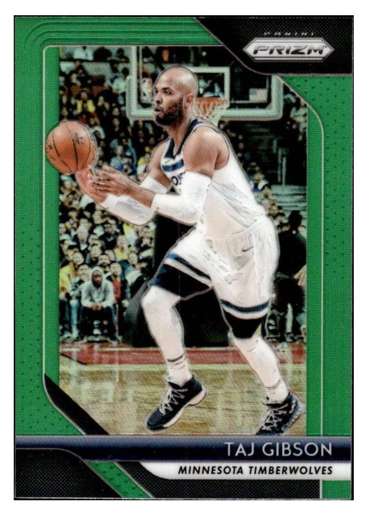 2018-19 Panini Prizm Base Set Taj Gibson #97 card