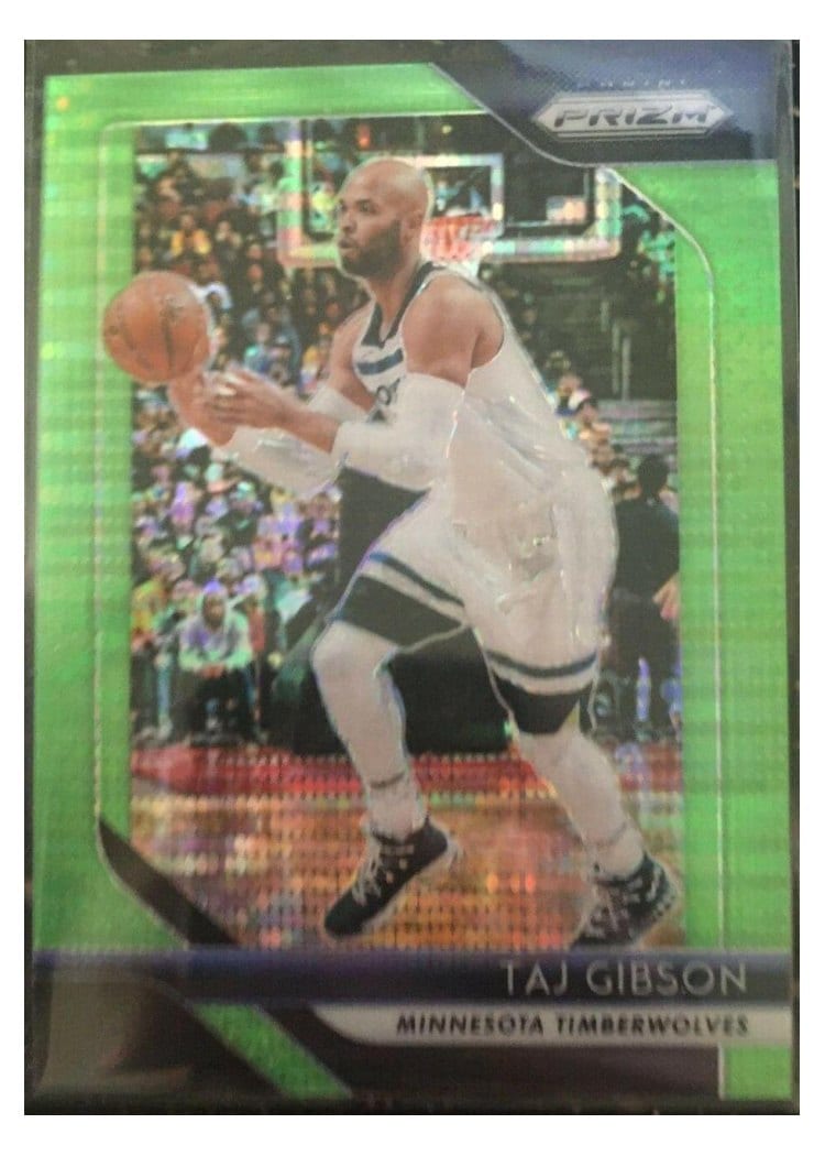 2018-19 Panini Prizm Base Set Taj Gibson #97 card