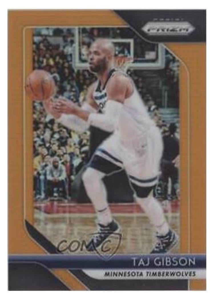 2018-19 Panini Prizm Base Set Taj Gibson #97 card