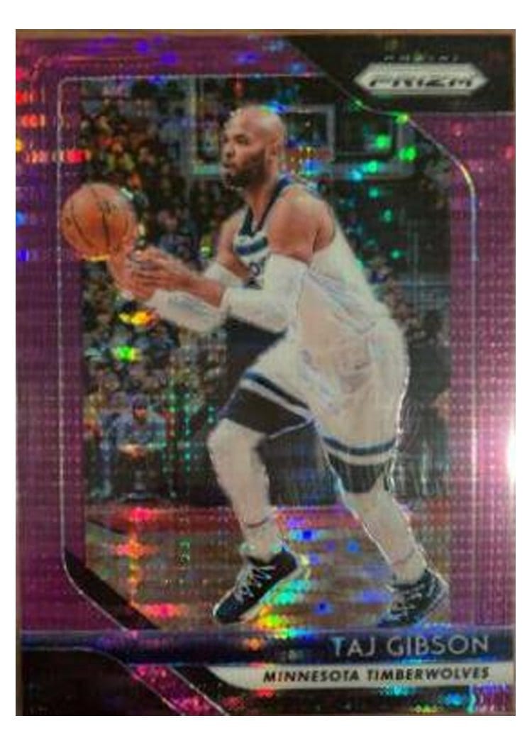 2018-19 Panini Prizm Base Set Taj Gibson #97 card