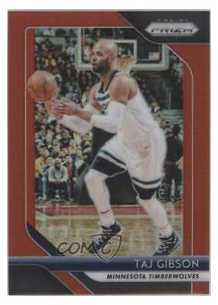 2018-19 Panini Prizm Base Set Taj Gibson #97 card
