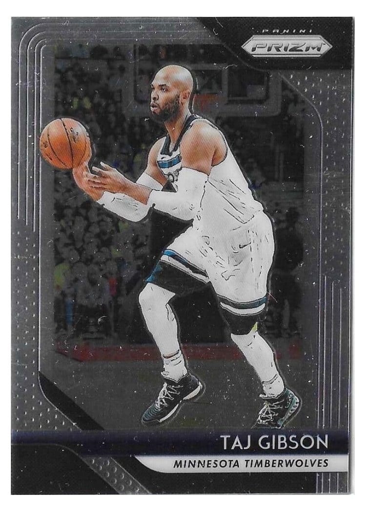 2018-19 Panini Prizm Base Set Taj Gibson #97 card
