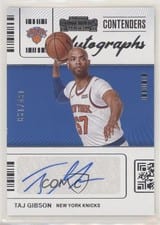 2021 Panini Contenders Contenders Autographs Taj Gibson #CA-TGB card