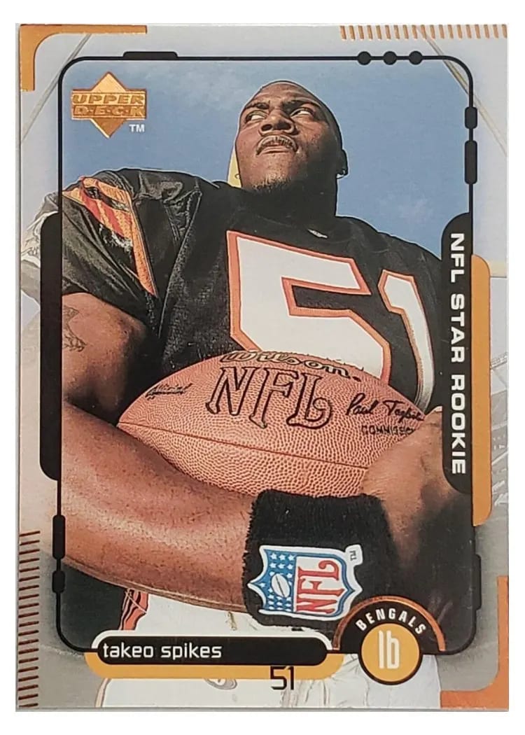 1998 Upper Deck Takeo Spikes #11 card