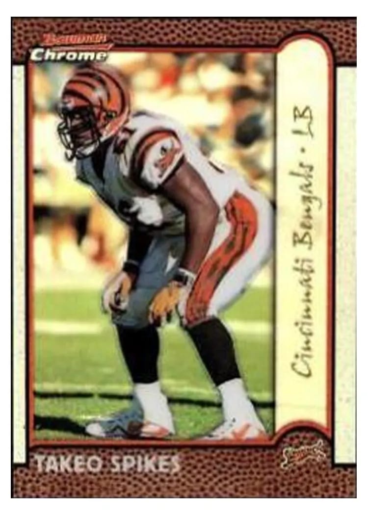 1999 Bowman Chrome Takeo Spikes #18 card