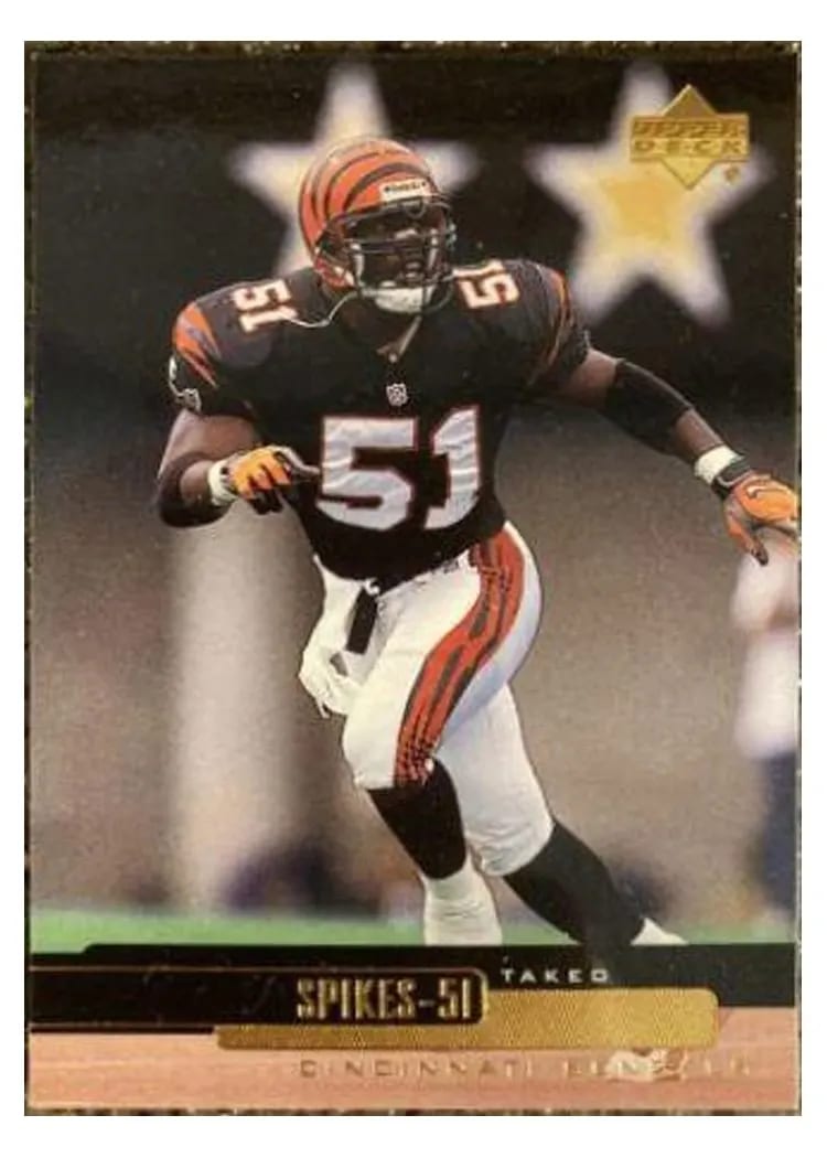 1999 Upper Deck Takeo Spikes #48 card
