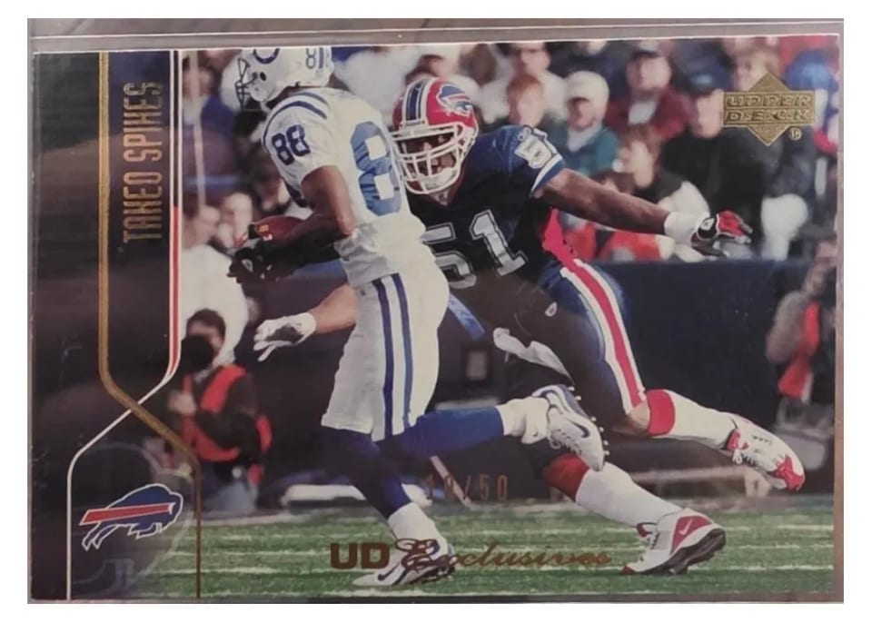 2004 Upper Deck Takeo Spikes #24 card