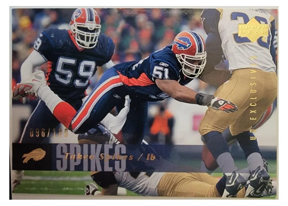 2006 Upper Deck Takeo Spikes #23 card