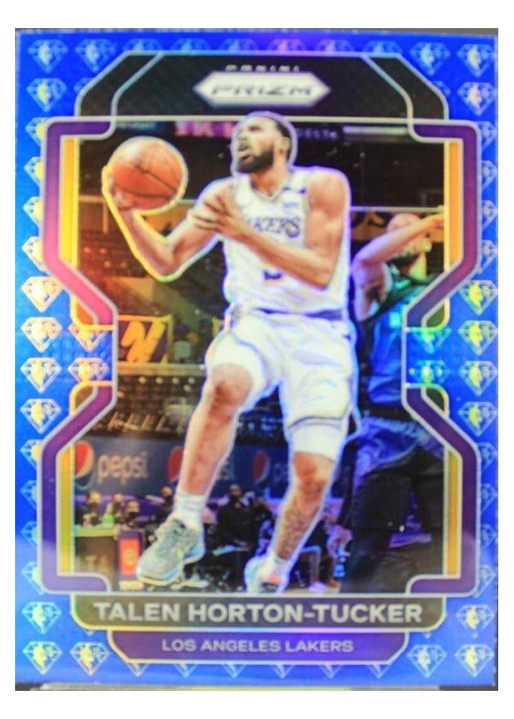 2021-22 Panini Prizm Base Set Talen Horton-Tucker #142 card