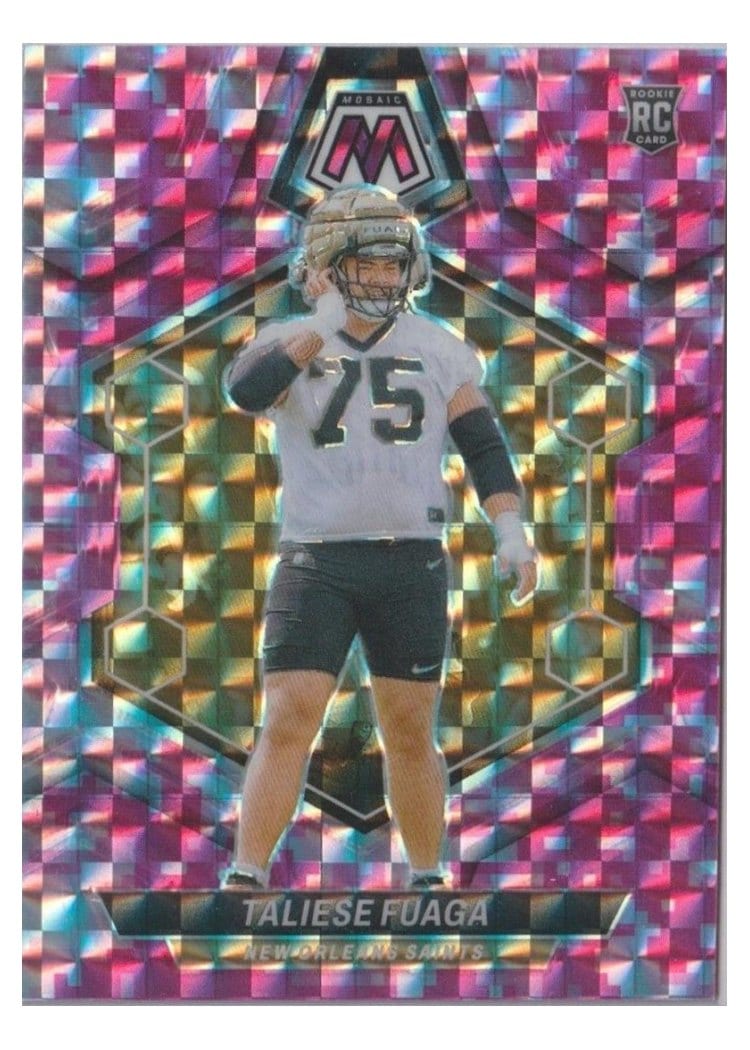 2024 Panini Mosaic Base Set Taliese Fuaga #314 card