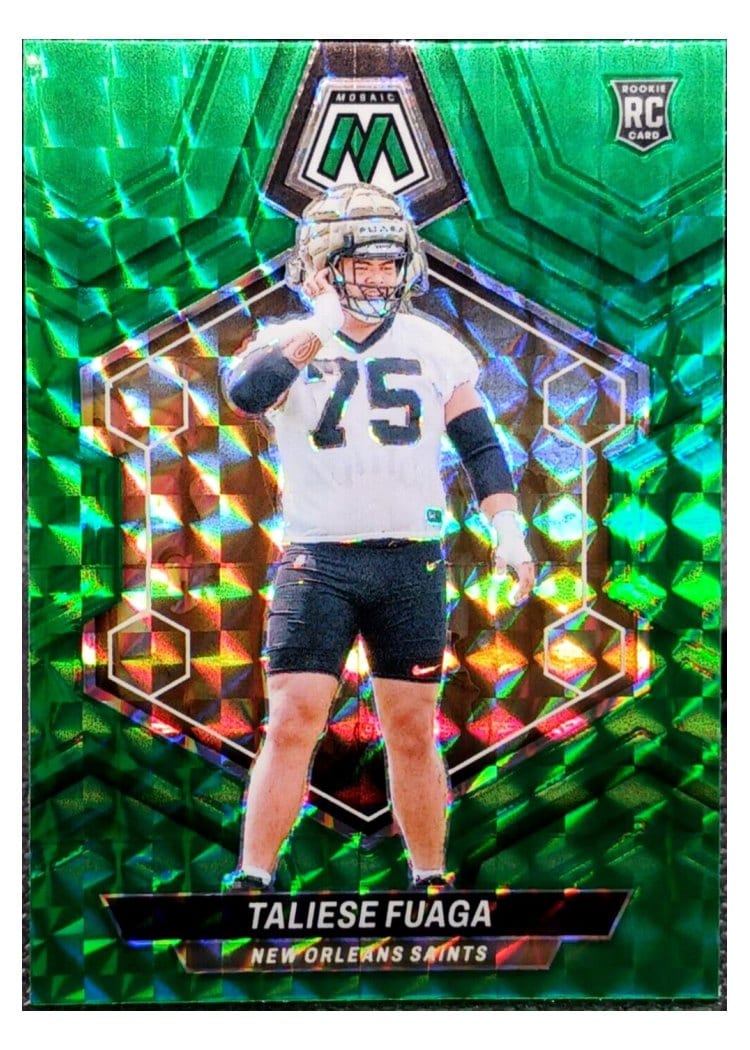 2024 Panini Mosaic Base Set Taliese Fuaga #314 card