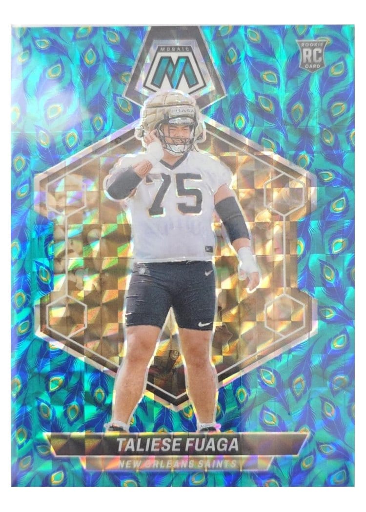 2024 Panini Mosaic Base Set Taliese Fuaga #314 card