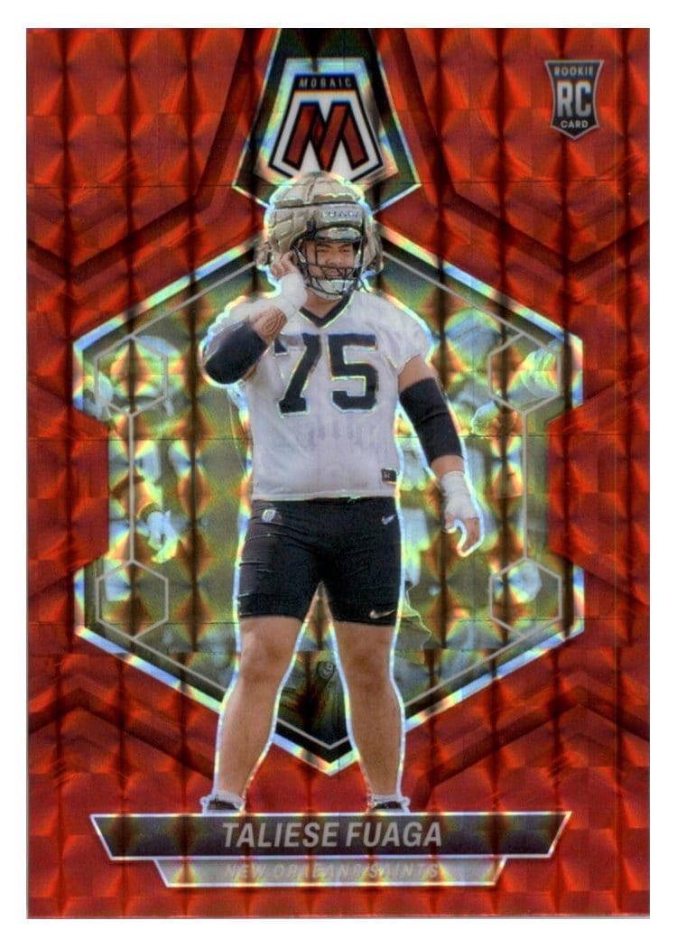 2024 Panini Mosaic Base Set Taliese Fuaga #314 card