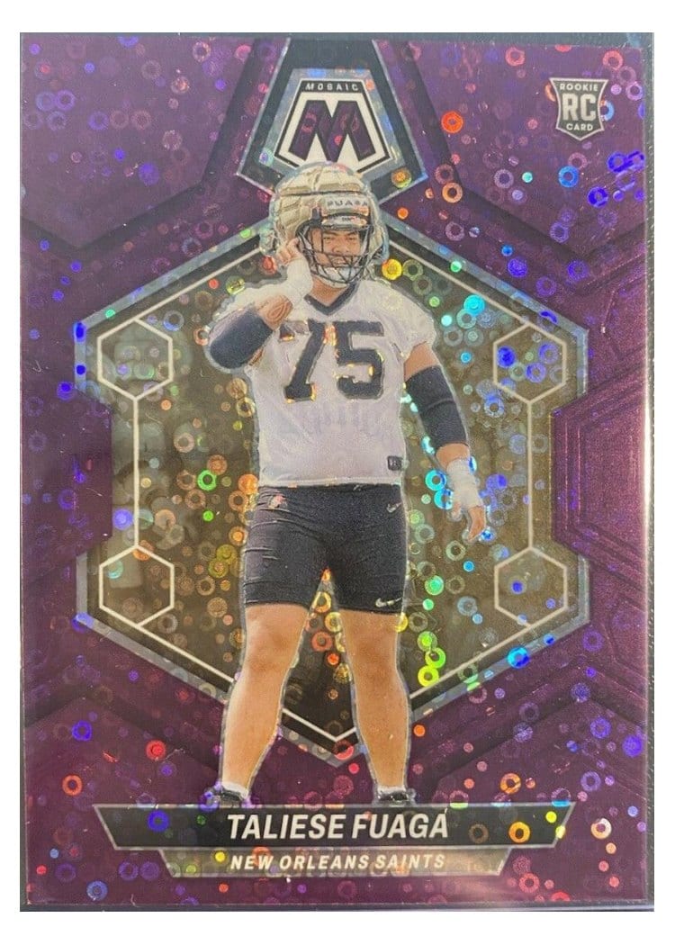 2024 Panini Mosaic Base Set Taliese Fuaga #314 card
