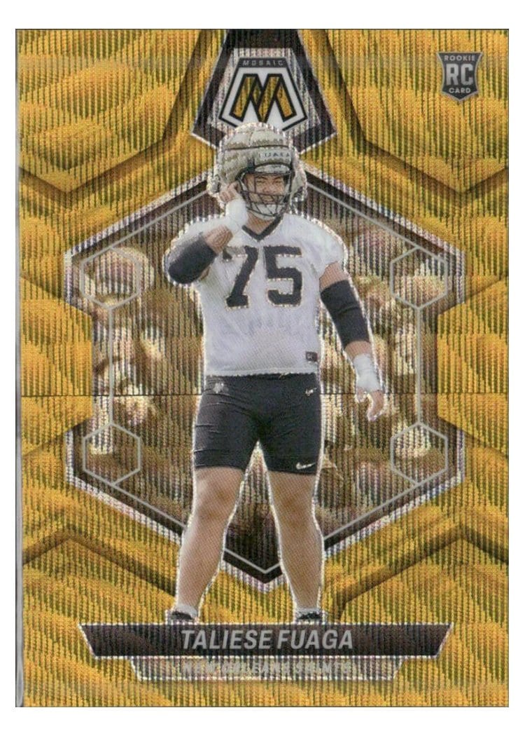 2024 Panini Mosaic Base Set Taliese Fuaga #314 card
