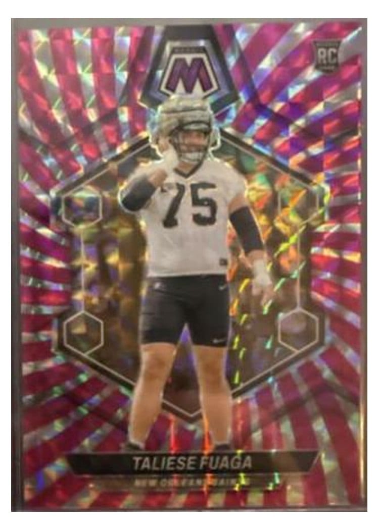 2024 Panini Mosaic Base Set Taliese Fuaga #314 card