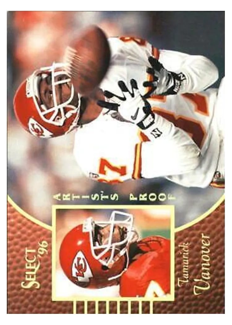 1996 Select Tamarick Vanover #5 card