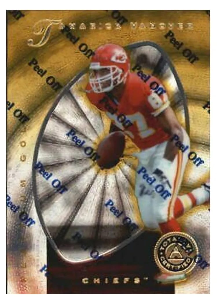 1997 Pinnacle Totally Certified Tamarick Vanover #115 card