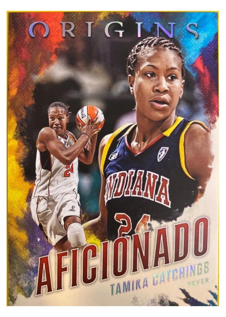 2023 Panini Origins WNBA Aficionado Tamika Catchings #16 card