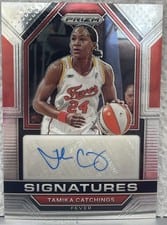 2023 Panini Prizm WNBA Signatures Tamika Catchings #SG-TCT card