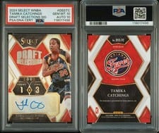 2024 Panini Select WNBA Draft Selections Signatures Tamika Catchings #DSS-TC card