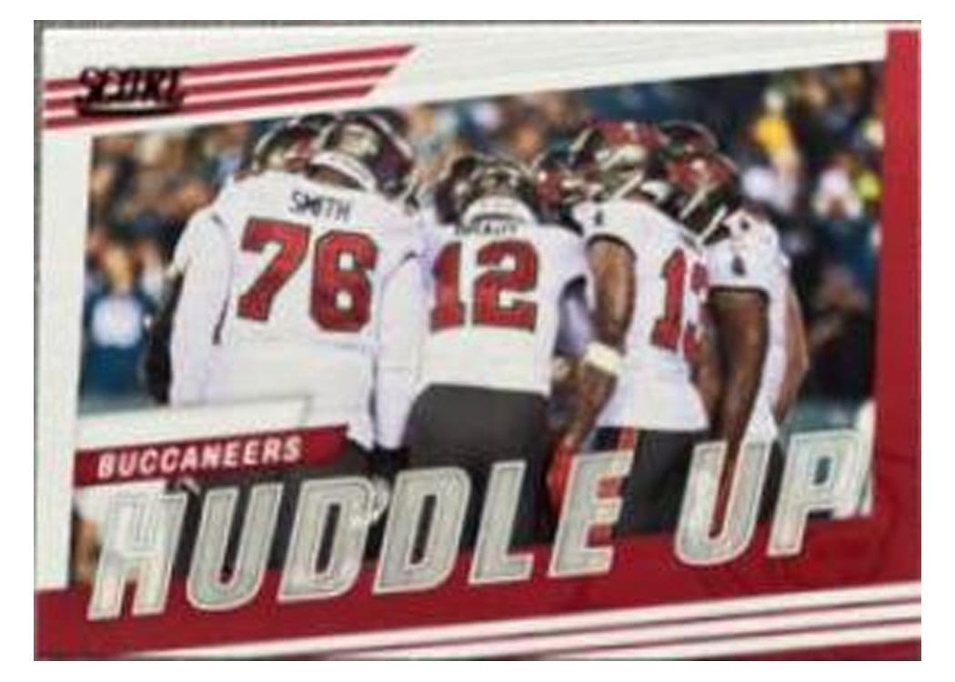 2022 Score Huddle Up Tampa Bay Buccaneers #HU-TB card